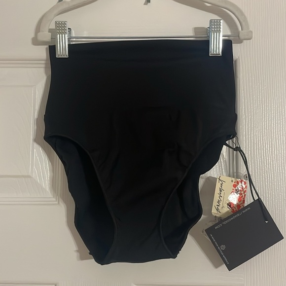 Free people black The Contour High-Waist Surf Bottoms - Picture 8 of 8